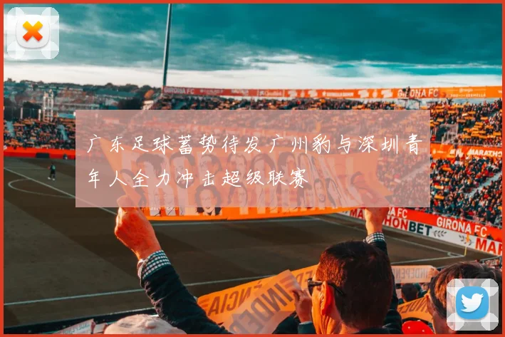 广东足球蓄势待发广州豹与深圳青年人全力冲击超级联赛